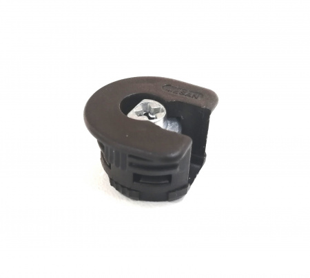 Стяжка эксцентриковая "РАФИКС" черная, для деталей толщиной от 16 мм, пластик/метал.